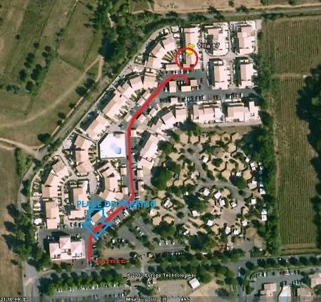 Belle 2 Chambres, Veranda, Terrasse Parking Privatif Dans Securisee Avec Piscine Commune 800 M De La Lrcs87 * Portiragnes