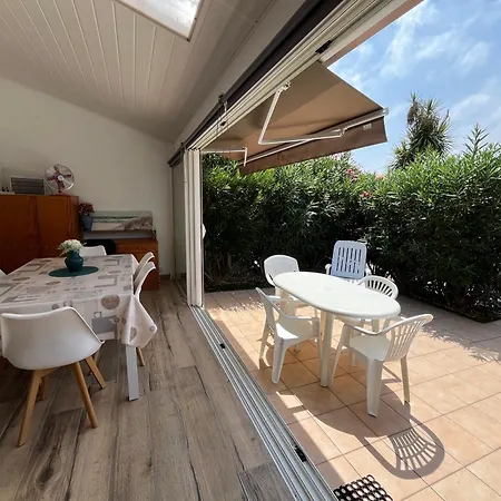 Belle 2 Chambres, Veranda, Terrasse Parking Privatif Dans Securisee Avec Piscine Commune 800 M De La Lrcs87 Villa Portiragnes