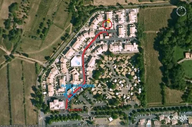 Belle 2 Chambres, Veranda, Terrasse Parking Privatif Dans Securisee Avec Piscine Commune 800 M De La Lrcs87 * Portiragnes